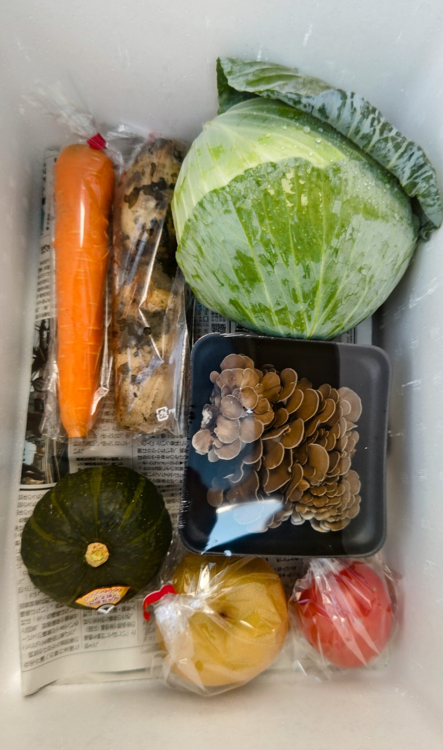 9月1日(月)･2日(火)に宅配予定の野菜のセットはこちらです！