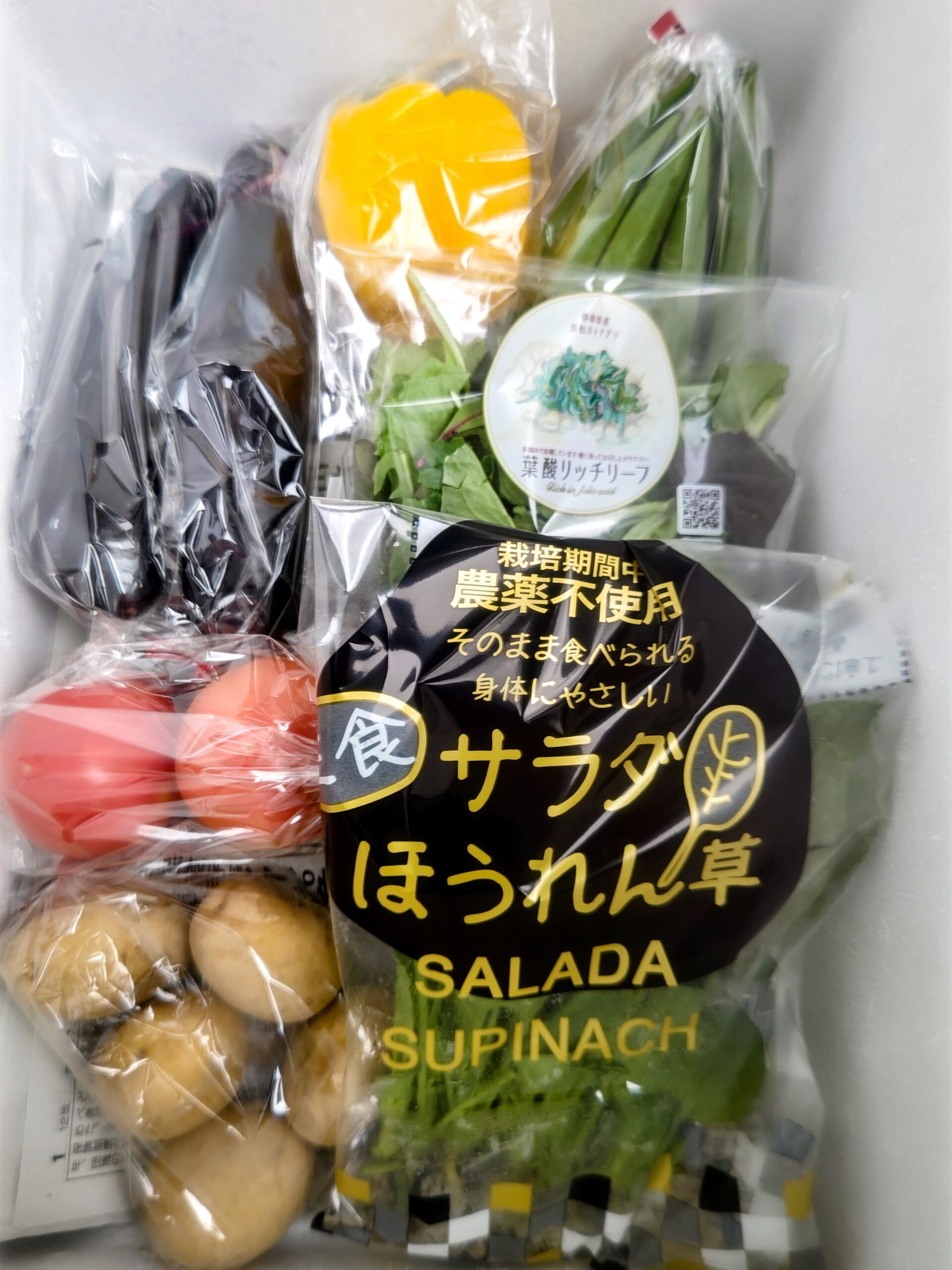 9月4日(木)・5日(金)に宅配予定の野菜のセットはこちらです！