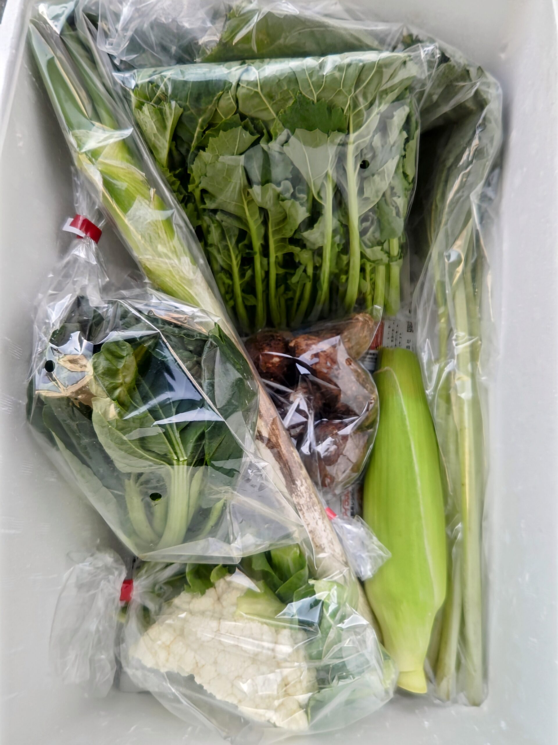 12月8日(月)に宅配予定の野菜のセットはこちらです！