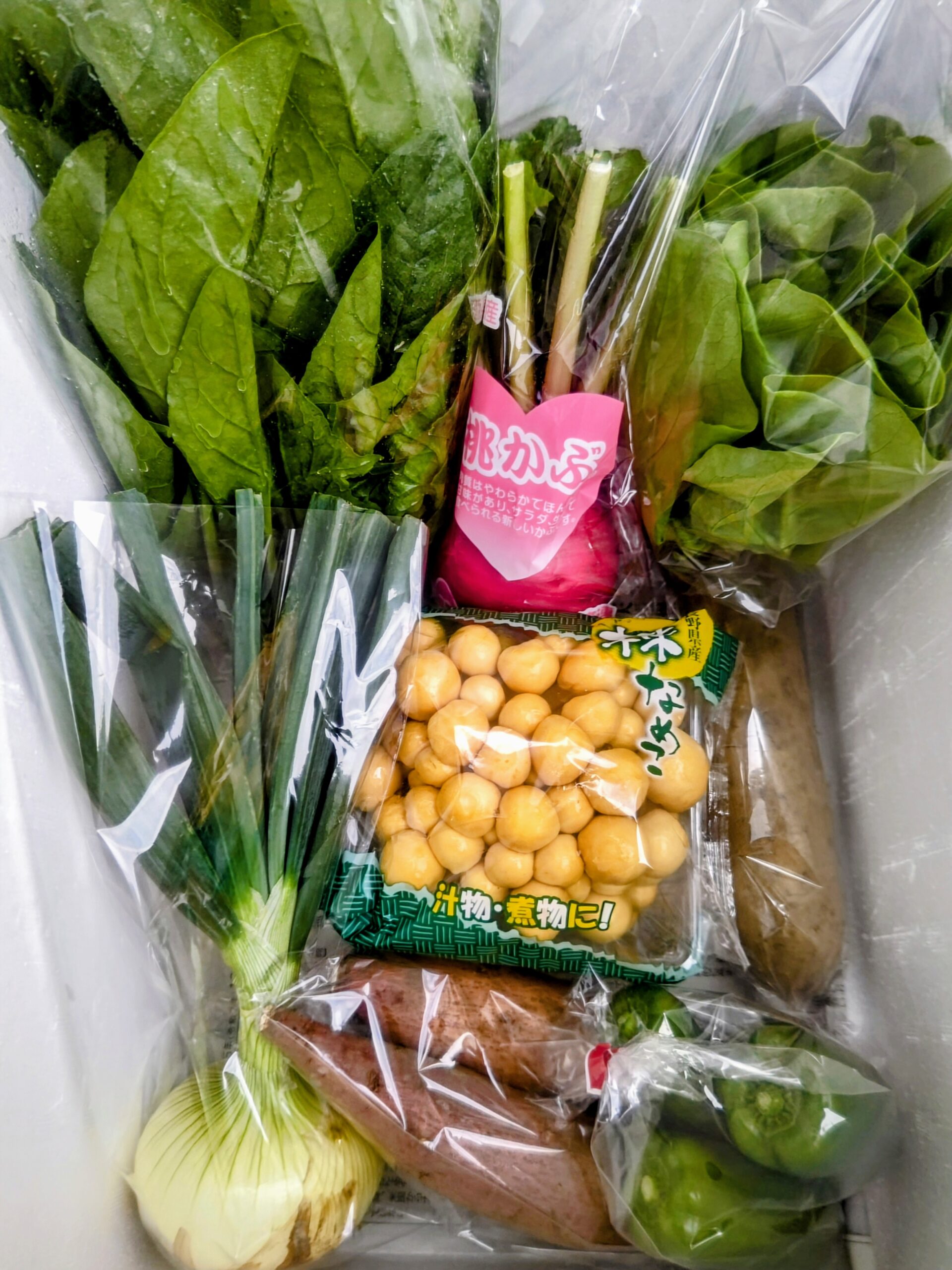 12月11日(木)に宅配予定の野菜のセットはこちらです！