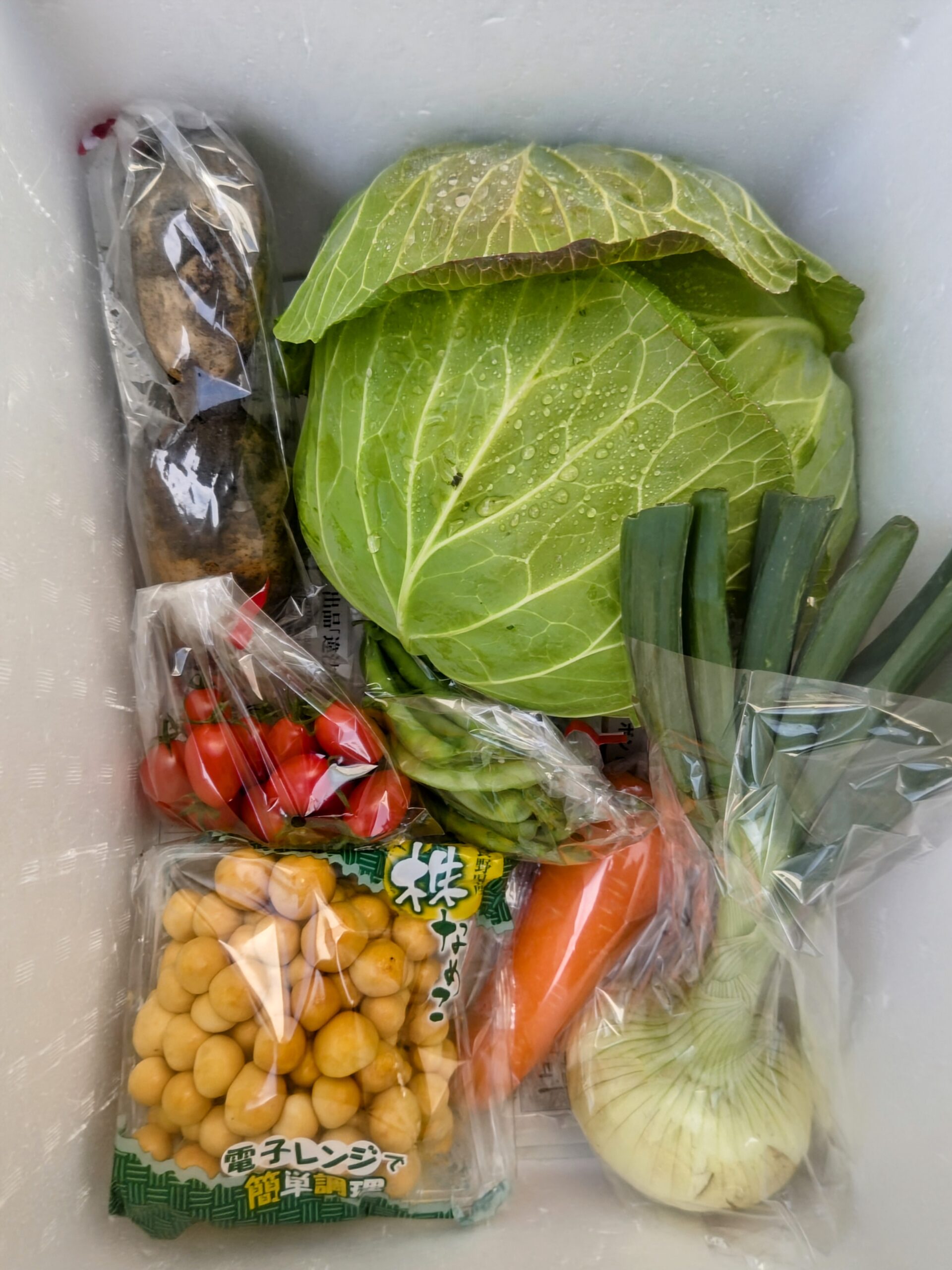 1月19日(月)に宅配予定の野菜のセットはこちらです！