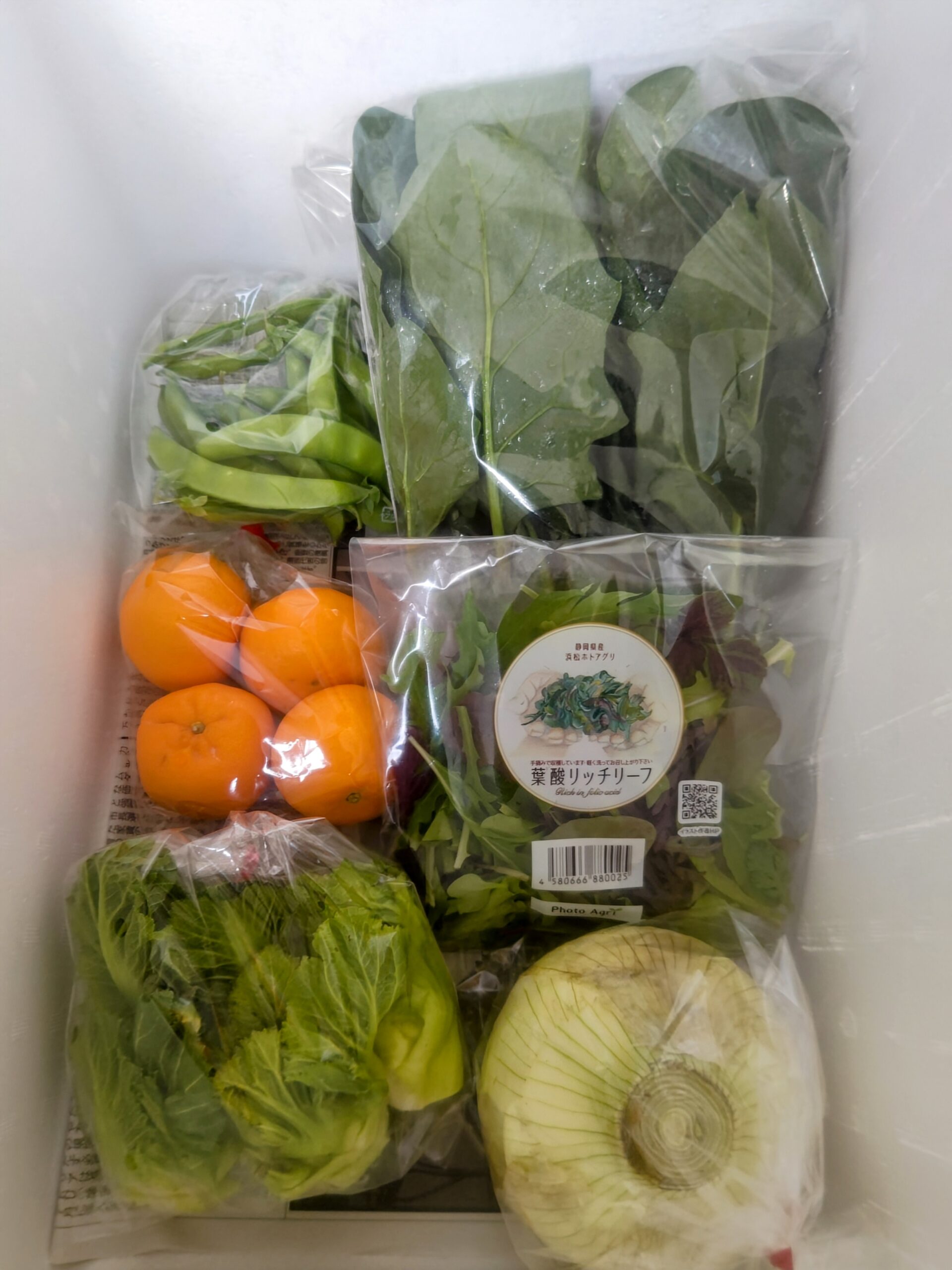 2月12日(木)に宅配予定の野菜のセットはこちらです！