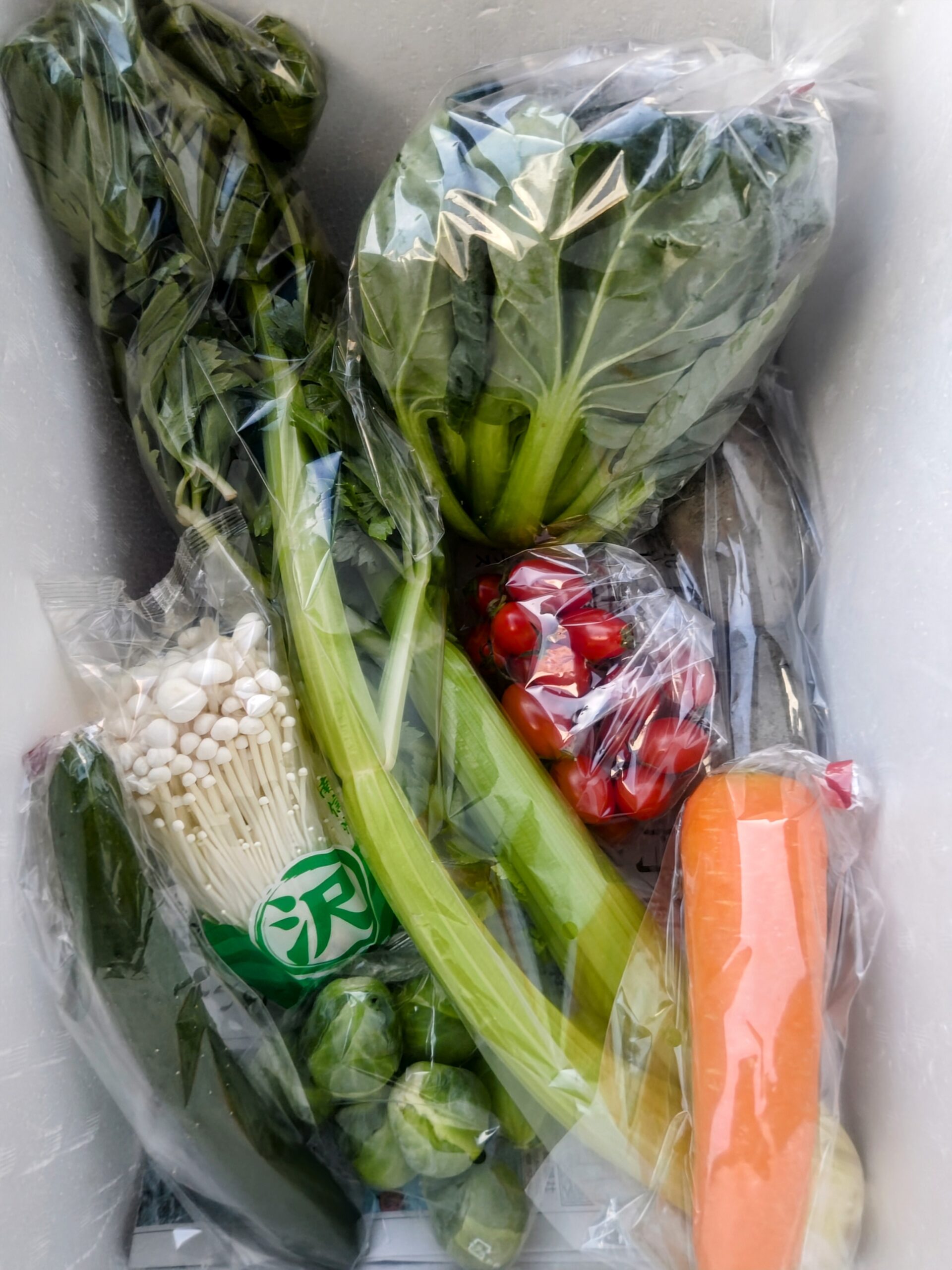 2月19日(木)に宅配予定の野菜のセットはこちらです！