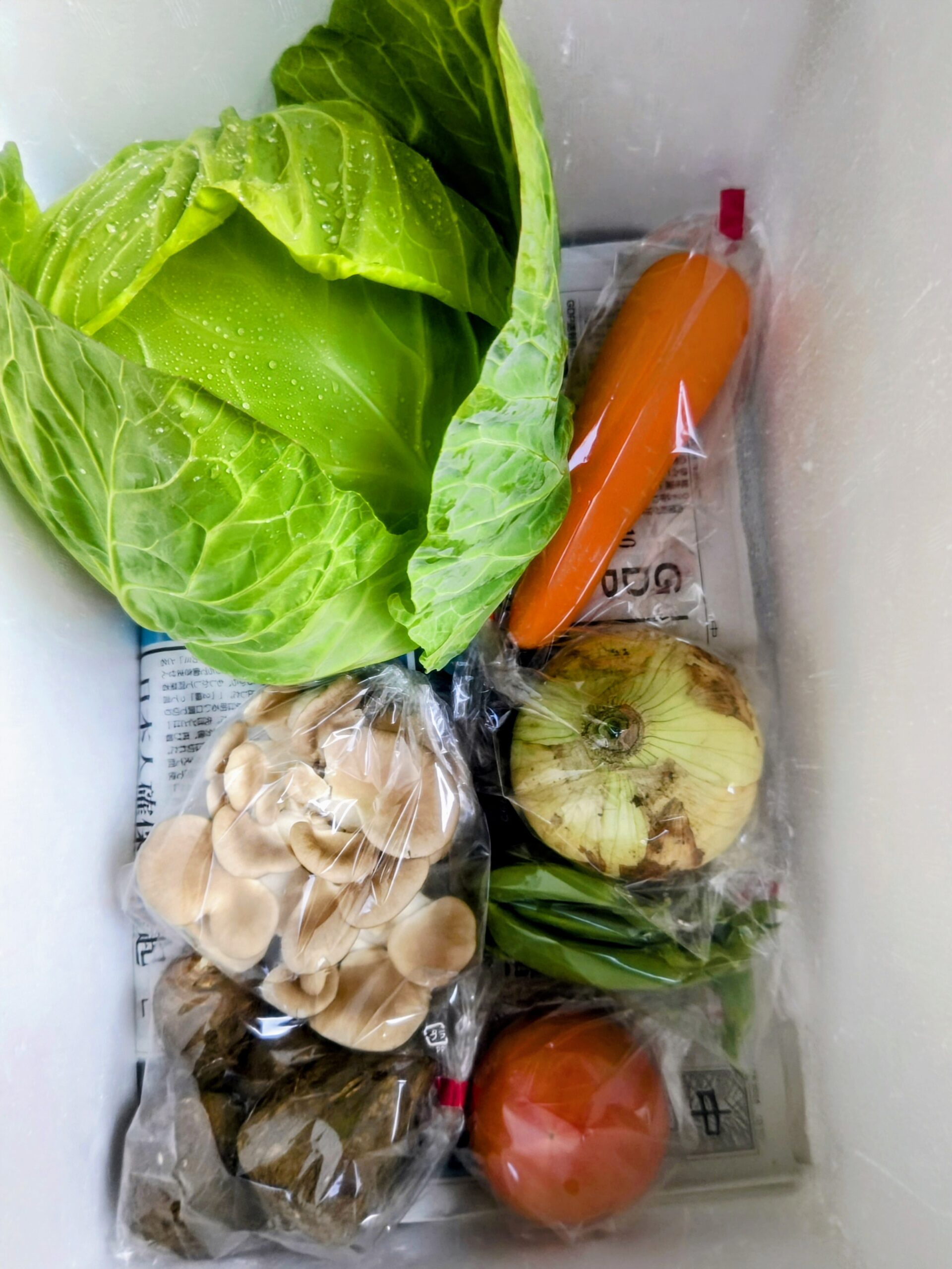 2月26日(木)に宅配予定の野菜のセットはこちらです！