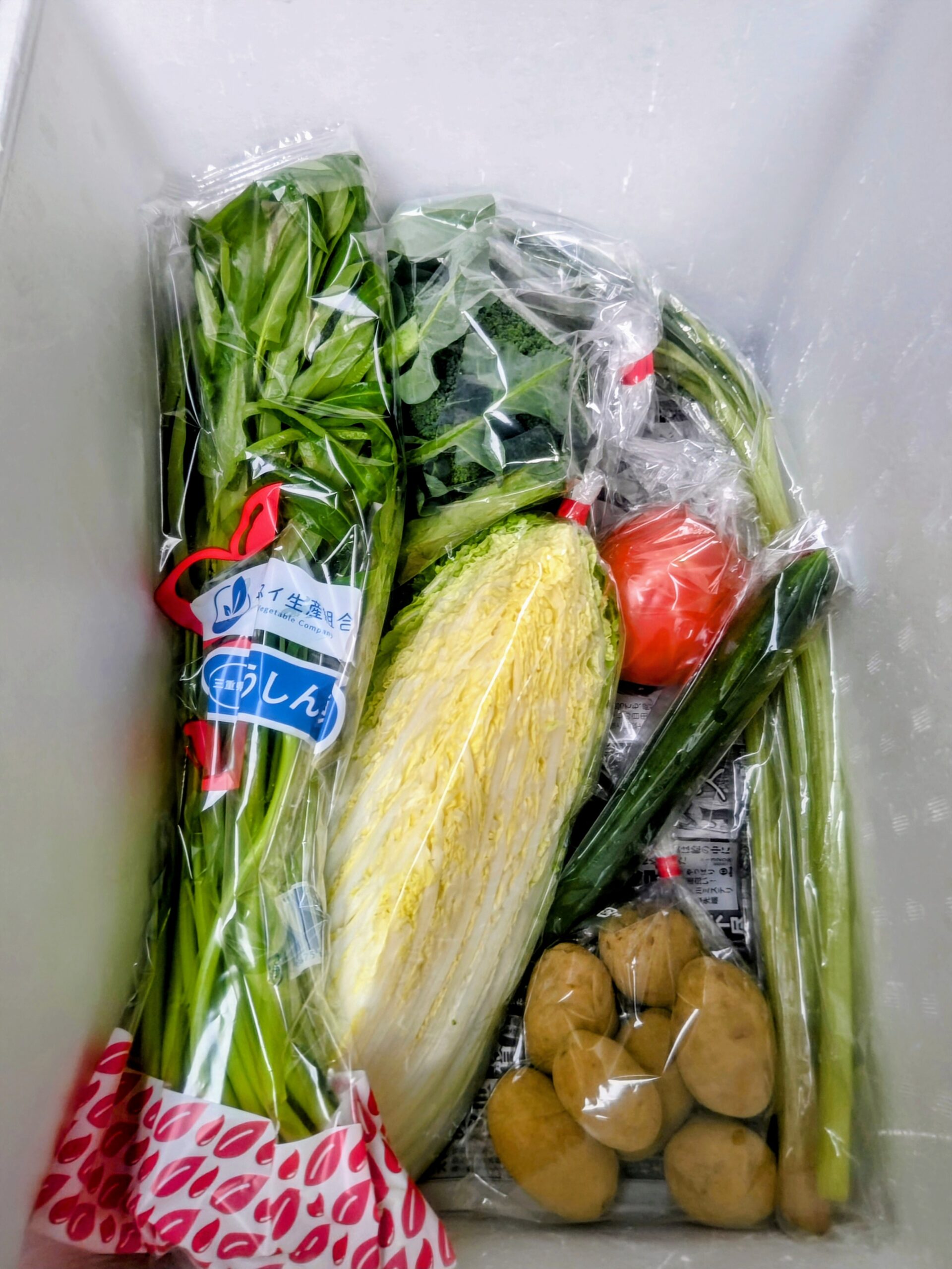 3月2日(月)に宅配予定の野菜のセットはこちらです！