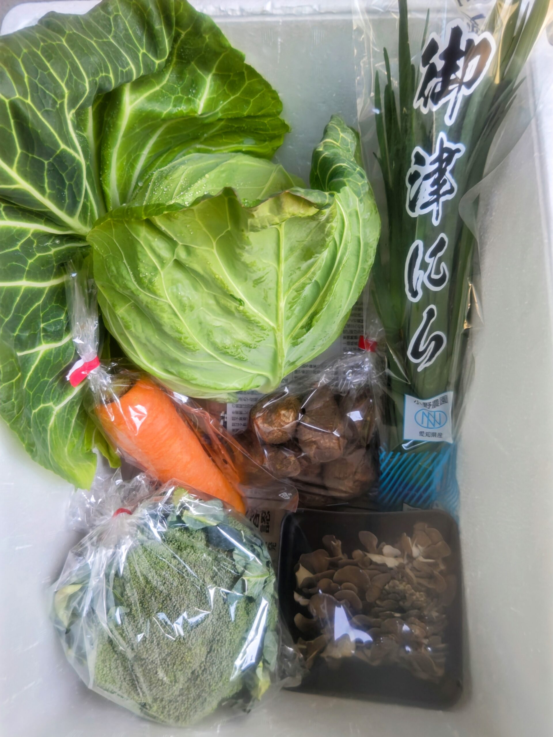 3月16日(月)に宅配予定の野菜のセットはこちらです！