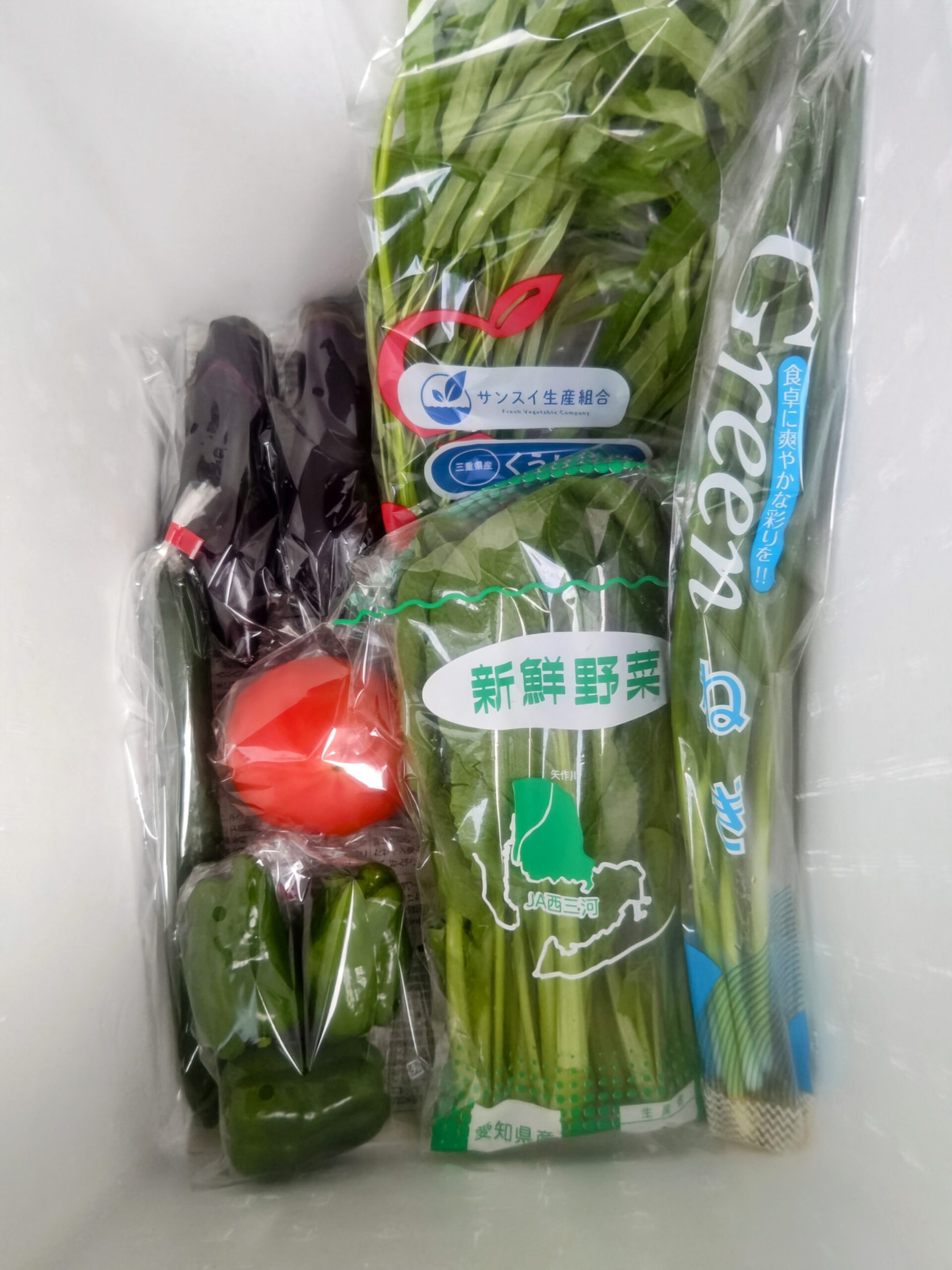 4月6日(月)に宅配予定の野菜のセットはこちらです！