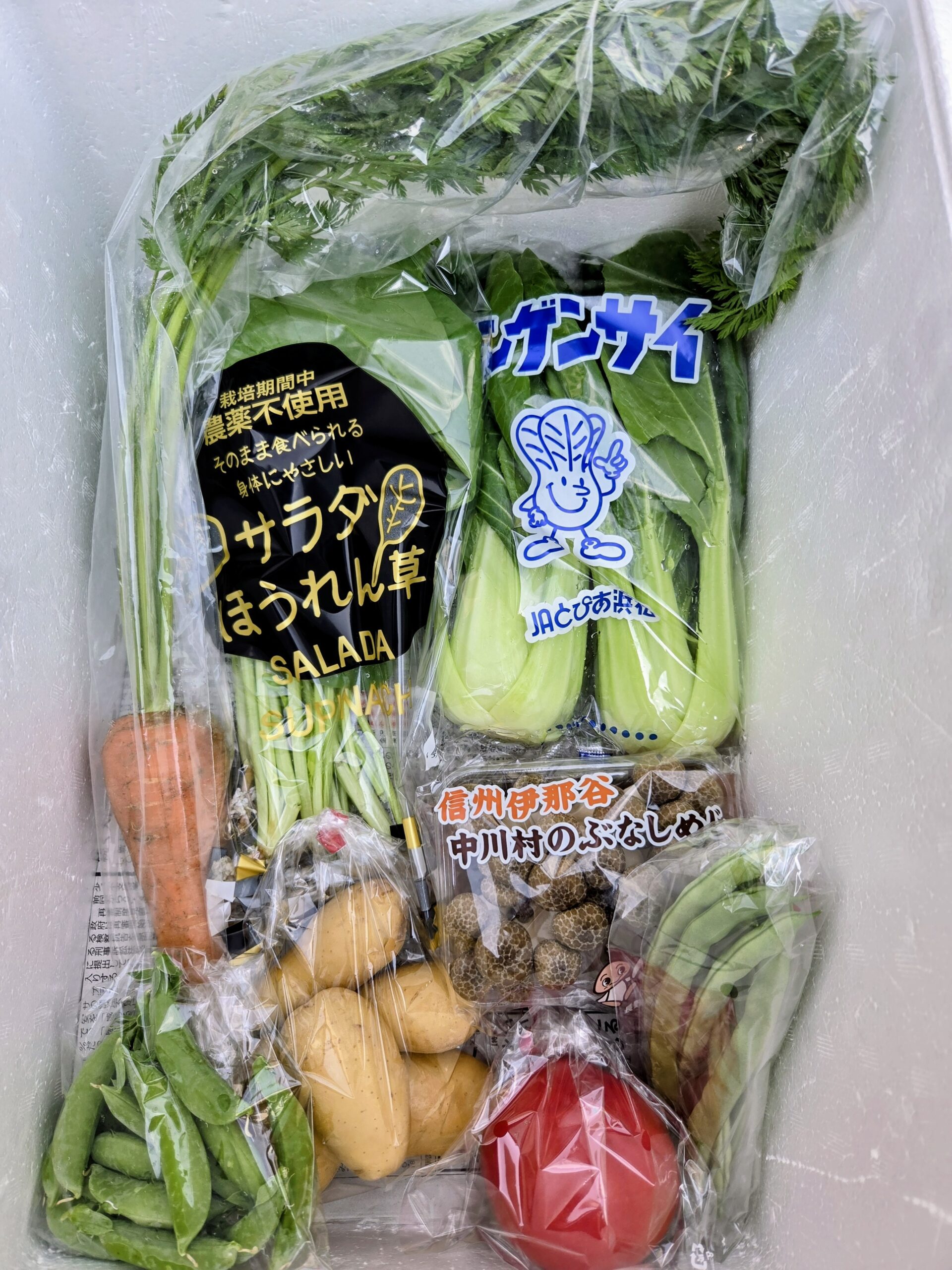 5月25日(月)に宅配予定の野菜のセットはこちらです！