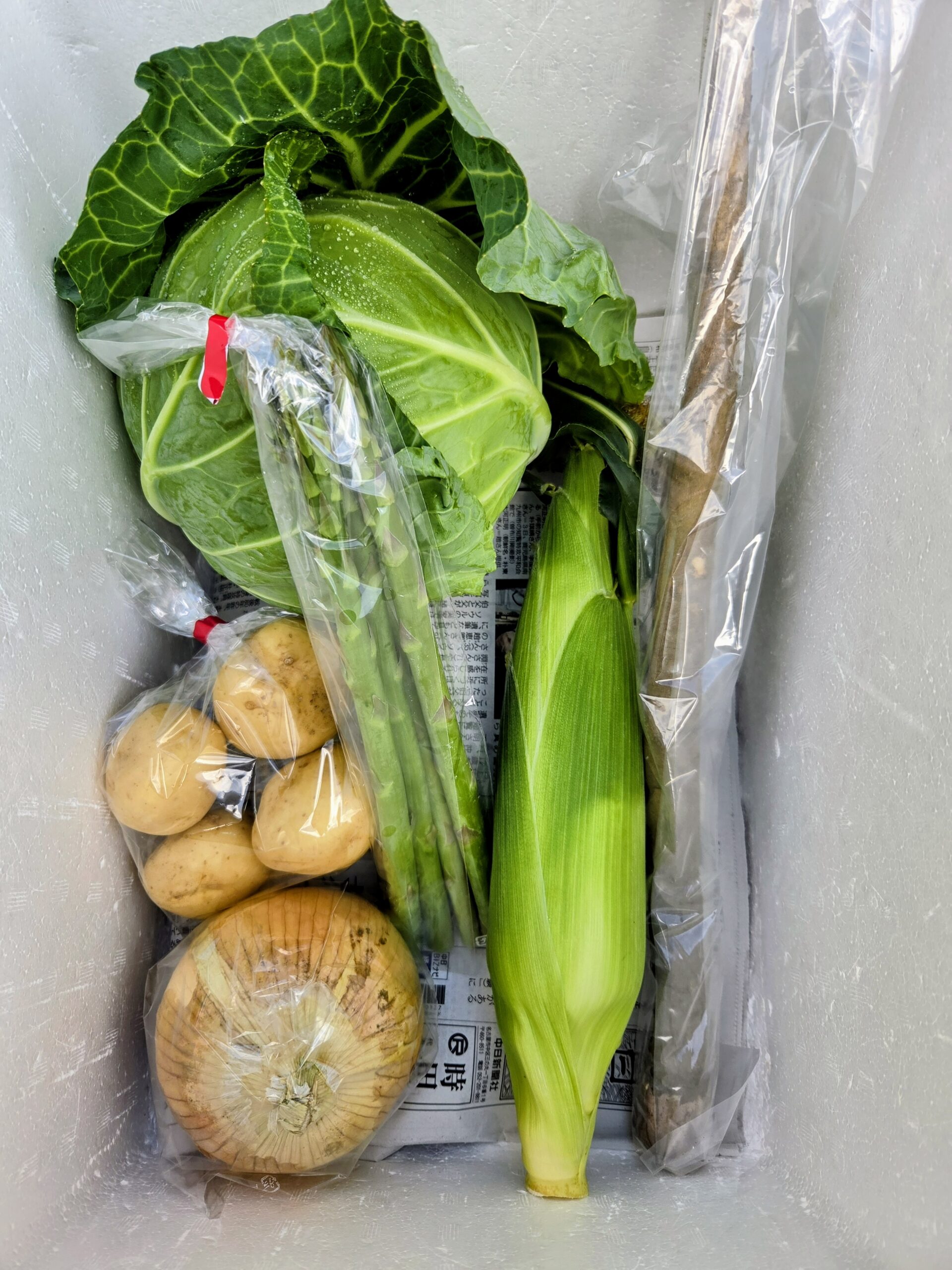 5月11日(月)に宅配予定の野菜のセットはこちらです！
