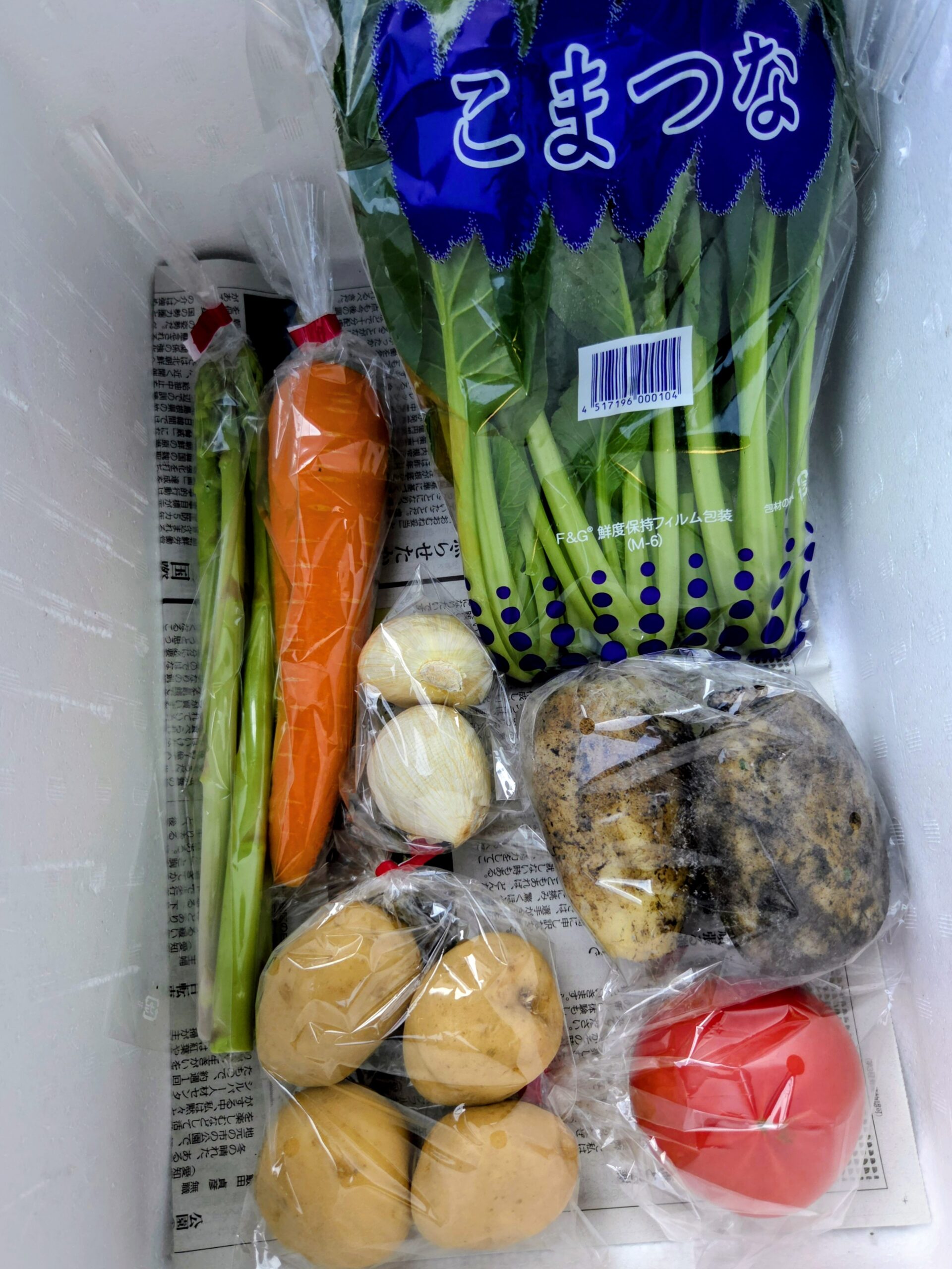 6月29日(月)に宅配予定の野菜のセットはこちらです！