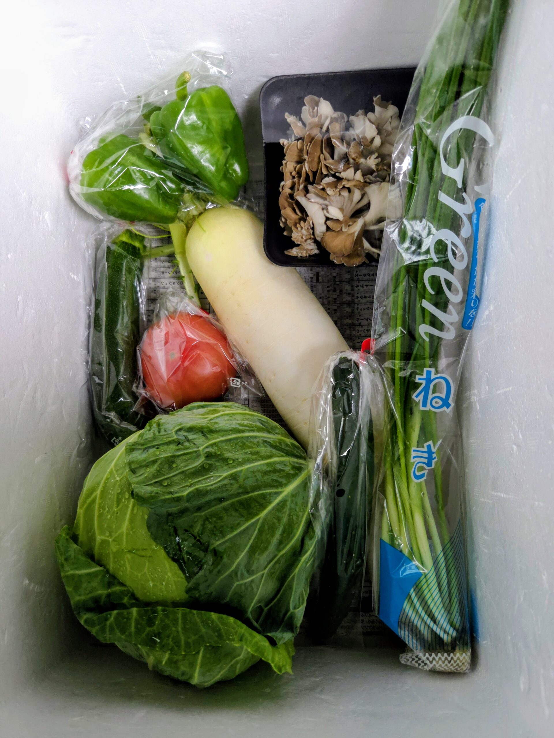 7月6日(月)に宅配予定の野菜のセットはこちらです！