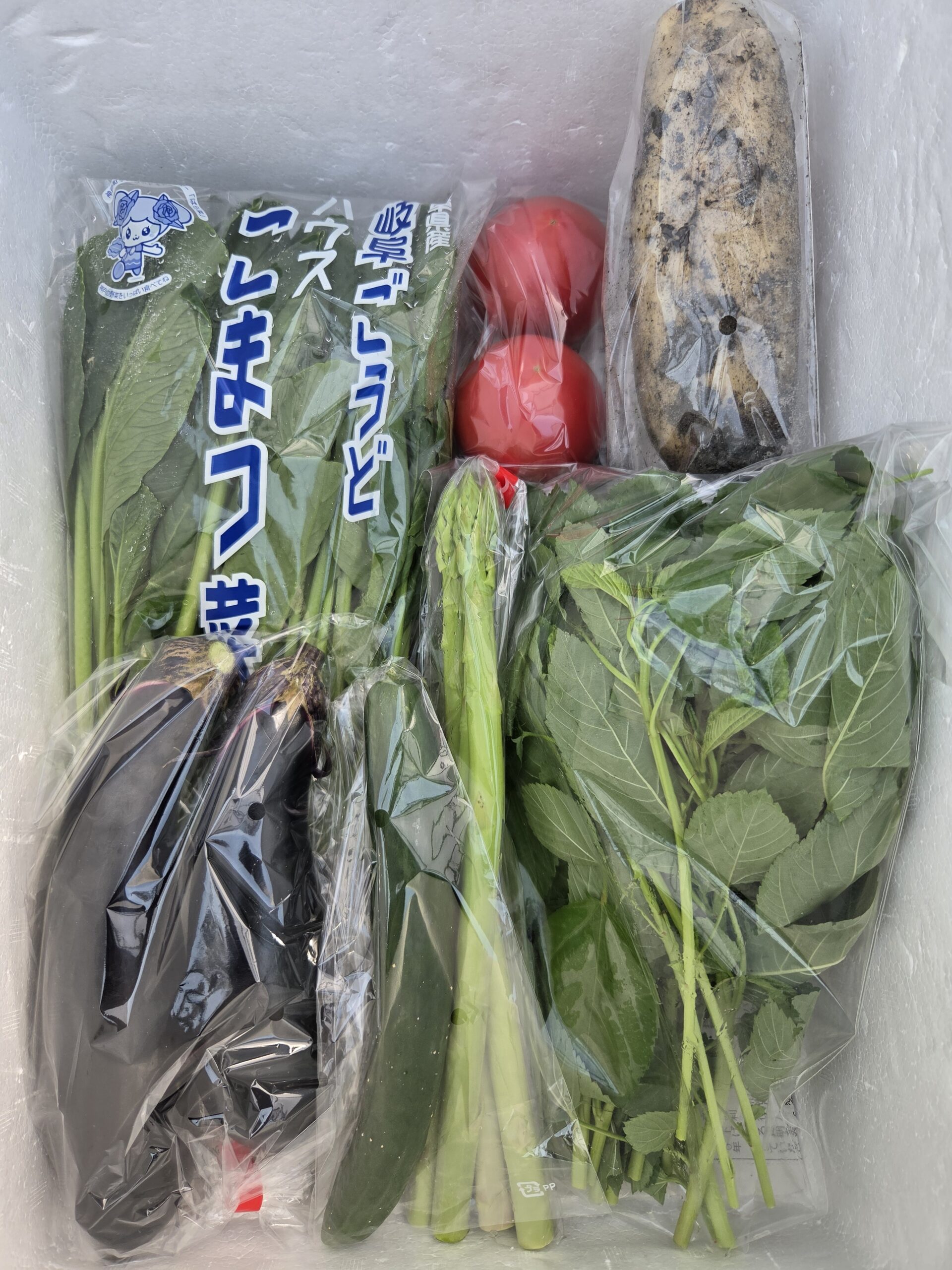 7月30日(木)に宅配予定の野菜のセットはこちらです！