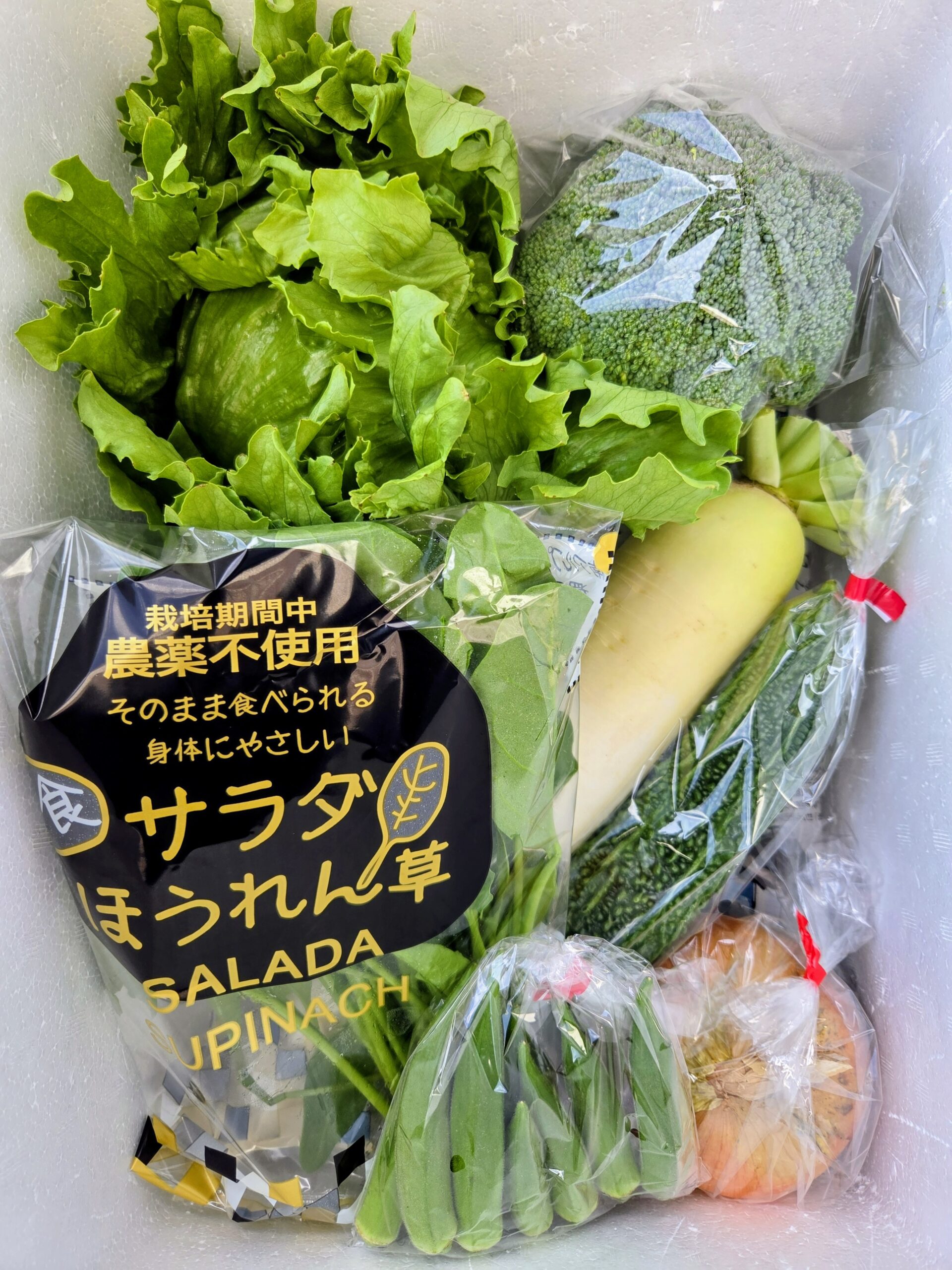 7月27日(月)に宅配予定の野菜のセットはこちらです！