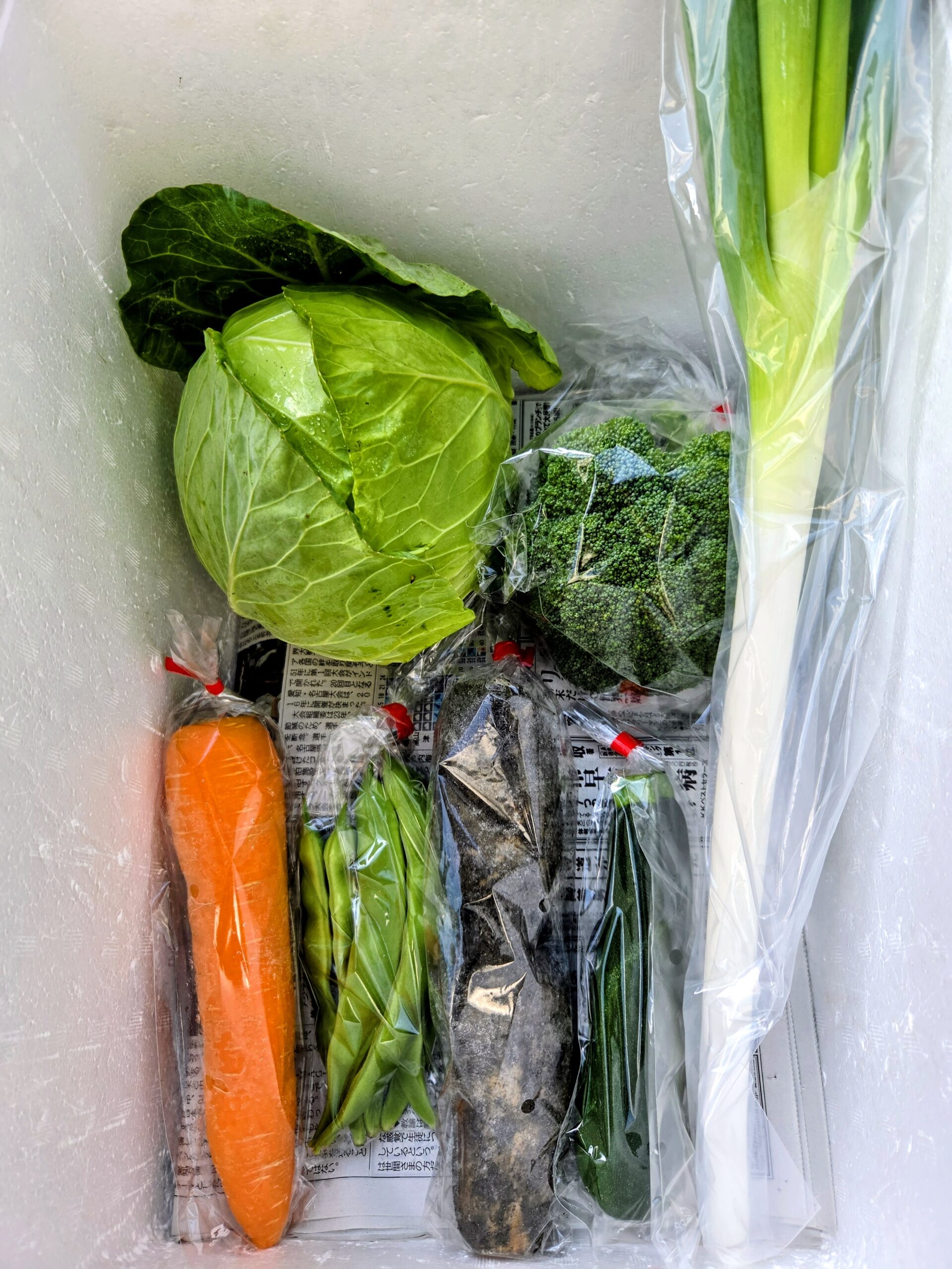9月24日(木)に宅配予定の野菜のセットはこちらです！
