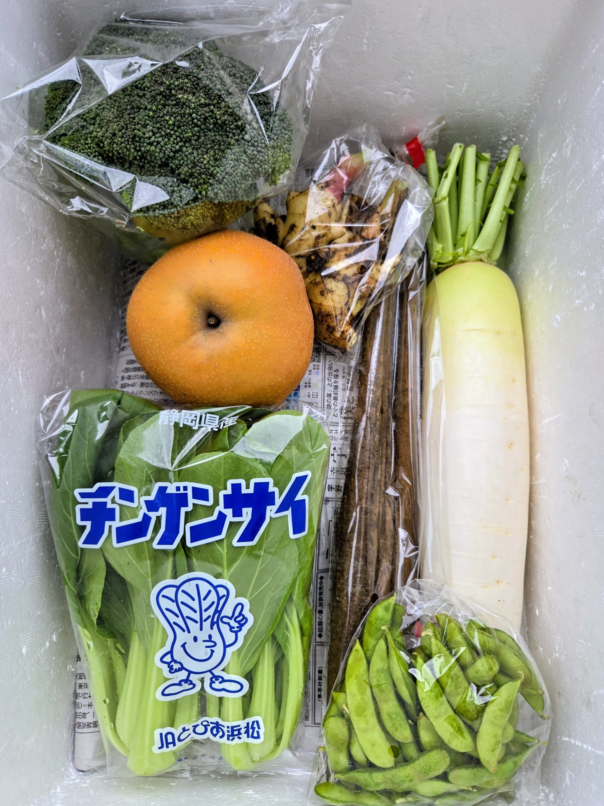 10月5日(月)に宅配予定の野菜のセットはこちらです！